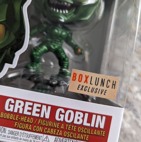 Funko Pop Green Goblin Box Lunch Exclusive Spider-Man No Way Home - Picture 8 of 9